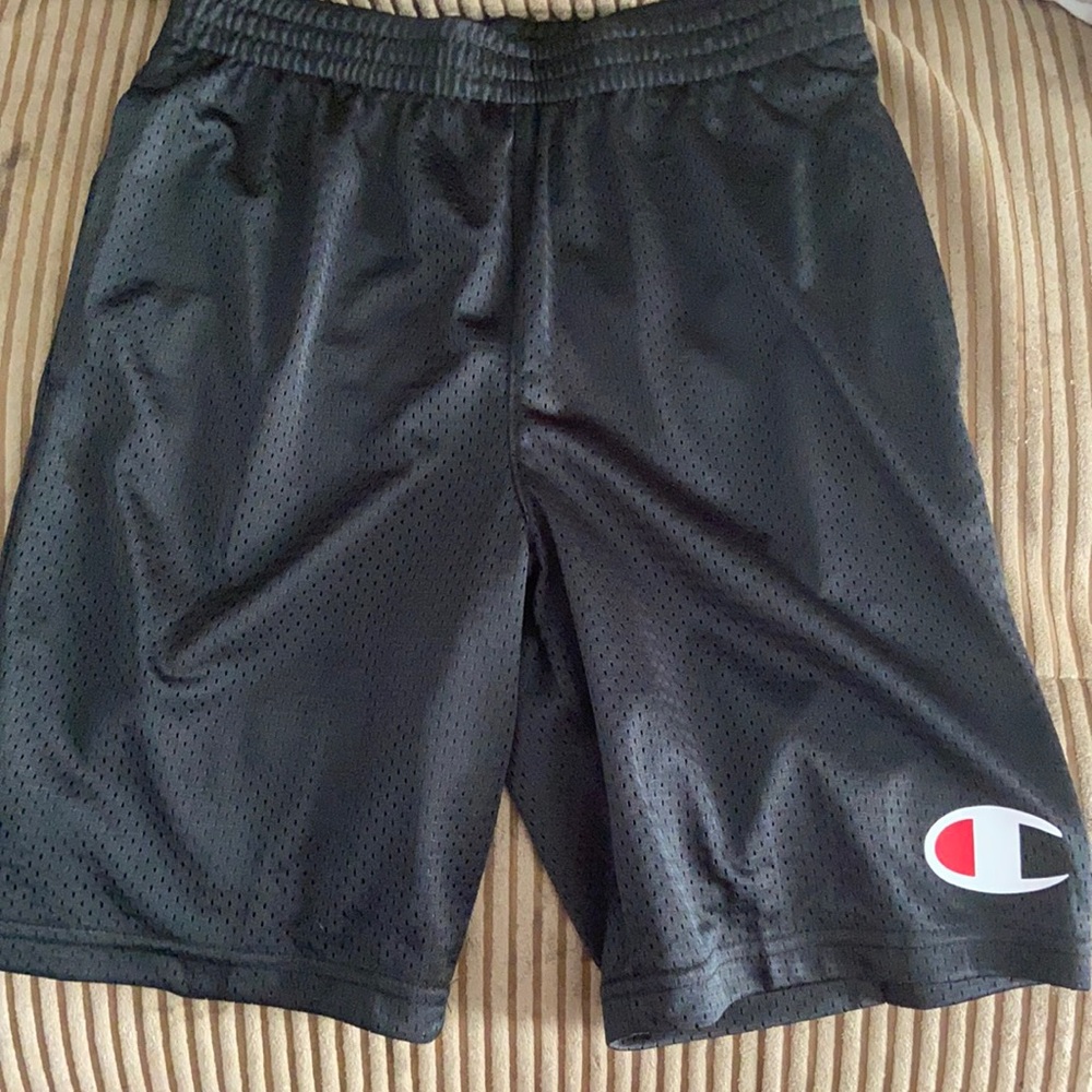 Champion shorts.
